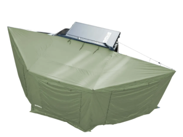 Paredes para Toldo 180º Overland (2,5m) premium verde