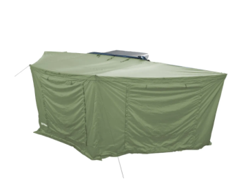 Paredes para Toldo 180º Overland (2,5m) premium verde
