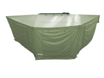 Paredes para Toldo 180º Overland (2,5m) premium verde