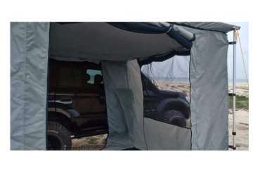  Paredes para Toldo de cor cinzenta com chão para toldo OFFROAD 2 m x 3 m