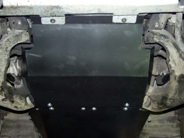 Proteção de cárter e caixa de velocidades em aço 2 mm (2.5 TD 4WD, apenas 1998–2003)