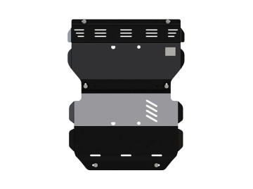 Proteção do cárter em aço de 3 mm (estampado)