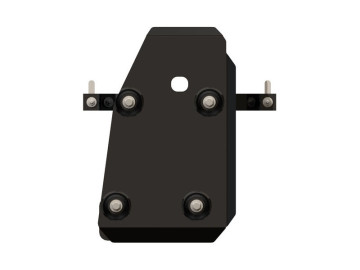 Proteção do diferencial traseiro em aço de 2,5 mm (1.8 AT 4wd)