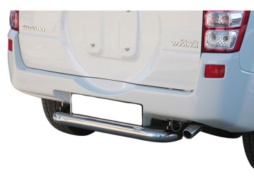 Proteção do para-choques traseiro em tubo de aço inoxidável Ø76mm (5 portas)