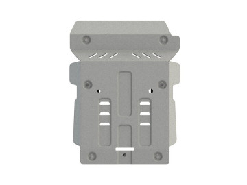 Proteção do radiador e do cárter em alumínio de 6 mm (estampado)