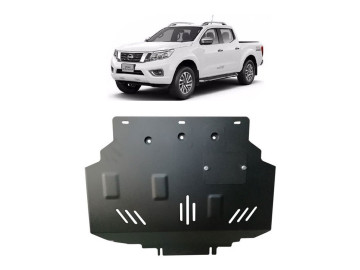 Proteções da parte inferior do Carter (aço de 2mm) | Nissan NAVARA D23/NP300