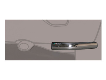 Protetor do canto inferior traseiro em tubo de aço inoxidável Ø63mm (apenas 2003-2006)