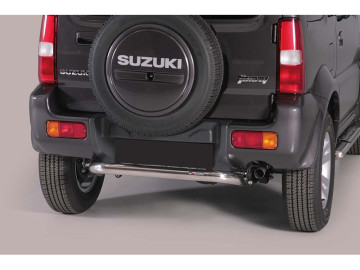 Protetor do para-choques traseiro em tubo de aço inoxidável Ø63mm Jimny (apenas 2012-)