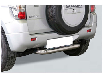 Protetor do para-choques traseiro em tubo de aço inoxidável Ø76mm (3 portas) / Grand Vitara Grand Vitara [2005 - 2008]