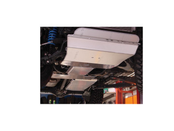 Protetores de corpo de Alumínio 8mm -Ford Ranger PX-MKII (2016-2018) / PX-MKI (2012-2015) 
