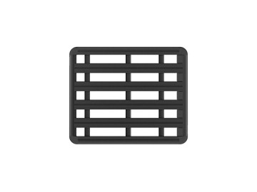 RHINO RACK - Grade para tejadilho em alumínio lacado de 1500X1240 com backbone