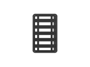 RHINO RACK - Grade para tejadilho em alumínio lacado de 900x1430 com suportes