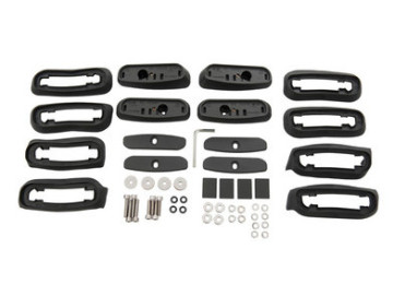 RHINO RACK - Kit barras transversais HD de 1375 com suportes