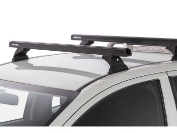RHINO RACK - Kit de 2 barras transversais HD de 1250 com suportes