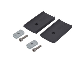 RHINO RACK - Kit de 2 barras transversais HD de 1250 com suportes
