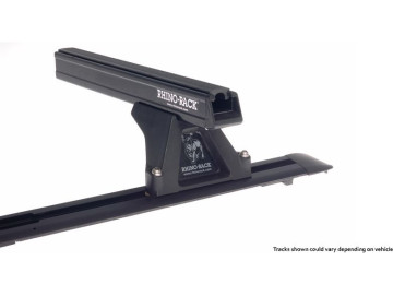 RHINO RACK - Kit de 2 barras transversais HD de 1250 com suportes