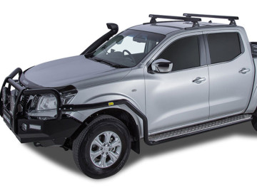 RHINO RACK - Kit de 2 barras transversais HD de 1260 com suportes