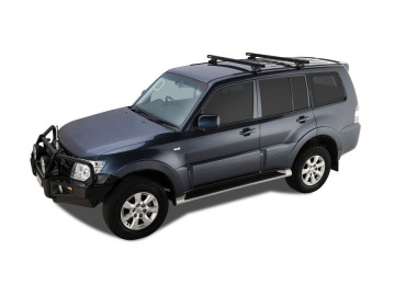 RHINO RACK - Kit de 2 barras transversais HD de 1375 com suportes