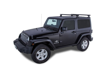 RHINO RACK - Kit de 2 barras transversais HD de 1500 com suportes e backbone