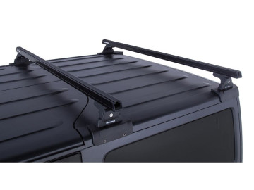 RHINO RACK - Kit de 2 barras transversais HD de 1500 com suportes e backbone