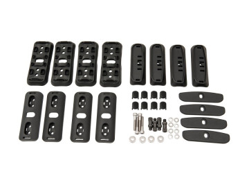 RHINO RACK - Kit de 2 barras transversais Vortex de 1260 com suportes