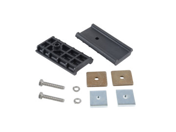 RHINO RACK - Kit de 2 barras transversais Vortex de 1375 com suportes