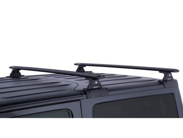 RHINO RACK - Kit de 2 barras transversais Vortex de 1500 com suportes e backbone