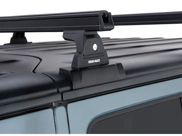 RHINO RACK - Kit de 3 barras transversais HD de 1500 com suportes e backbone