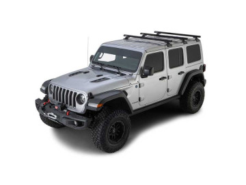 RHINO RACK - Kit de 3 barras transversais HD de 1500 com suportes e backbone