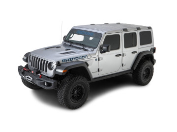 RHINO RACK - Kit de 3 barras transversais Vortex de 1500 com suportes e backbone