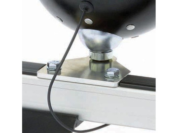 RHINO-RACK - Suporte para 1 farol para barras Rhino HD ou aero