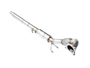 RM MOTORS DOWNPIPE AUDI A3 8P 1.8, 2.0 TFSI + SILENCIADOR