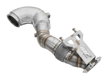 RM MOTORS DOWNPIPE AUDI RSQ3 2.5 TFSI COM ESCUDO CALOR