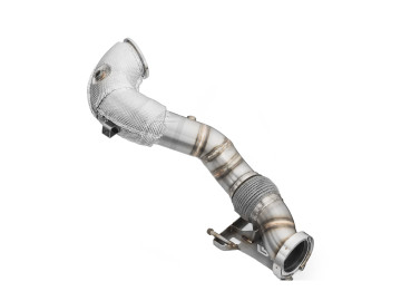 RM MOTORS DOWNPIPE AUDI RSQ3 2.5 TFSI COM ESCUDO CALOR