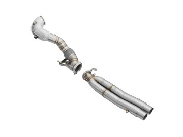 RM MOTORS DOWNPIPE AUDI RSQ3 2.5 TFSI COM ESCUDO CALOR