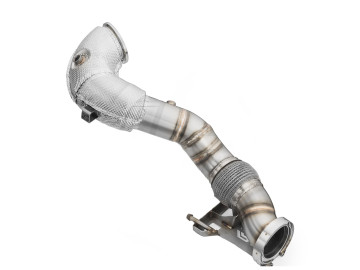 RM MOTORS DOWNPIPE AUDI RSQ3 2.5 TFSI COM ESCUDO CALOR