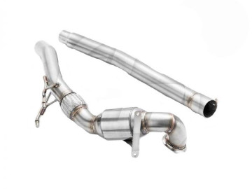 RM MOTORS DOWNPIPE AUDI S3 8V 2.0 TFSI + CATALISADOR 100 cpsi EURO 3 