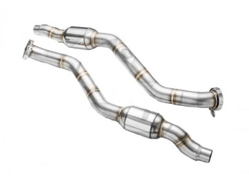 RM MOTORS DOWNPIPE AUDI S6-S7-RS6-RS7 4.0 TFSI + CATALISADOR 100 cpsi  EURO 3 