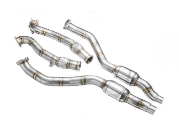 RM MOTORS DOWNPIPE AUDI S6-S7-RS6-RS7 4.0 TFSI + CATALISADOR 100 cpsi  EURO 3 