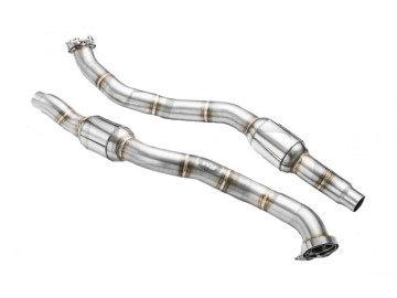 RM MOTORS DOWNPIPE AUDI S6-S7-RS6-RS7 4.0 TFSI + CATALISADOR 100 cpsi  EURO 3 