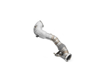 RM MOTORS DOWNPIPE AUDI TTRS 2.5 TFSI COM ESCUDO CALOR