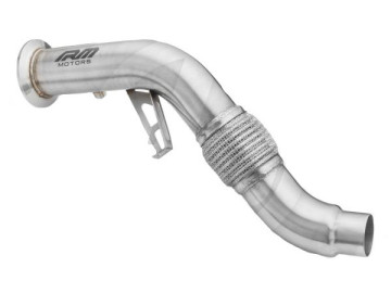 RM MOTORS DOWNPIPE BMW E60, E61 525D, 530D, 530XD M57N2