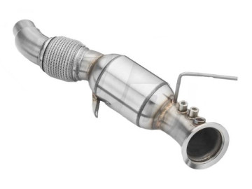 RM MOTORS DOWNPIPE BMW E60, E61 525D, 530D, 530XD M57N2 + SILENCIADOR