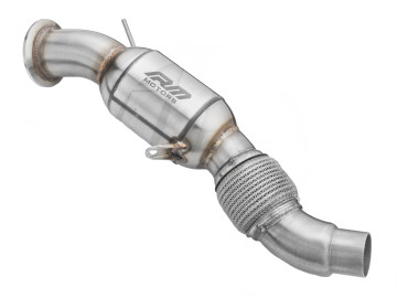 RM MOTORS DOWNPIPE BMW E71 X6 30D M57N2 + SILENCIADOR