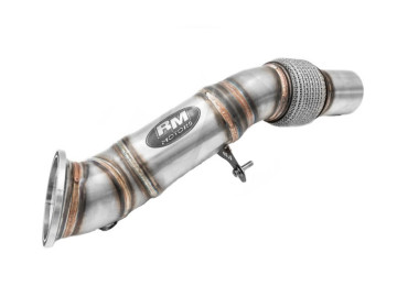 RM MOTORS DOWNPIPE BMW G01 X3 20I, 20IX, 30IX