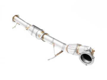 RM MOTORS DOWNPIPE FORD FOCUS RS MK2 2.5T + CATALISADOR 100 cpsi EURO 3 