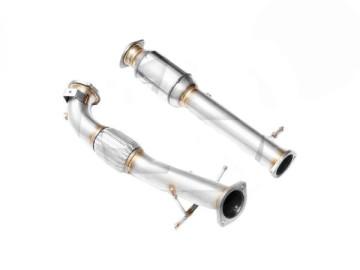 RM MOTORS DOWNPIPE FORD FOCUS RS MK2 2.5T + CATALISADOR 100 cpsi EURO 3 