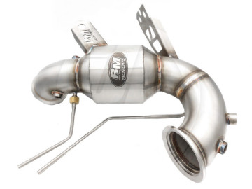 RM MOTORS DOWNPIPE MERCEDES AMG CLA 45S COM SILENCIADOR