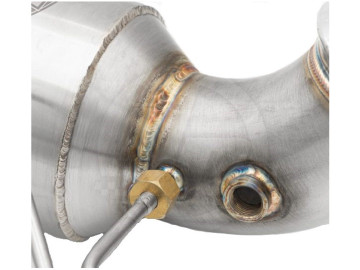 RM MOTORS DOWNPIPE MERCEDES AMG CLA 45S COM SILENCIADOR