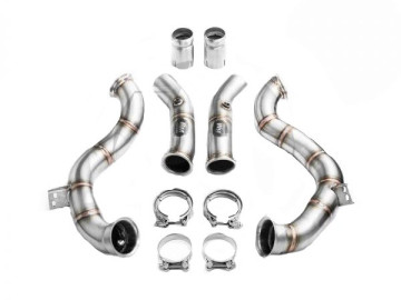 RM MOTORS DOWNPIPE MERCEDES W205 C63 AMG 4.0I V8 BI-TURBO